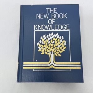 The New Book of Knowledge Encyclopedia Volumes 9 10 11 Grolier Hardcover